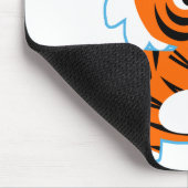 かわいい興味のある漫画の虎マウスパッド マウスパッド (コーナー)