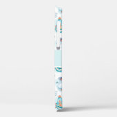 かわいい航海のクジラの水彩模様 Case-Mate iPhoneケース (裏面 / 左)