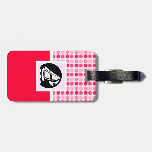 かわいい航行 ラゲッジタグ (裏面横)