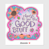 かわいい良い物ガーリーピンクのインスピレーションのシール シール (シート)