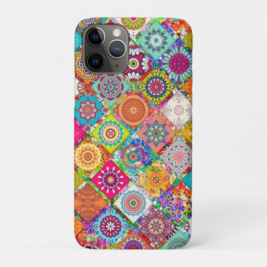 かわいい色とりどりのシームレスな装飾パターン Case-Mate iPhoneケース (裏)
