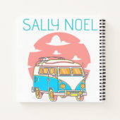 かわいい色とりどりのノートブックをカスタマイズ ノートブック (裏面)