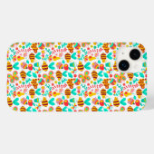 かわいい色とりどりの昆虫の模様 Case-Mate iPhoneケース (裏面 (横))