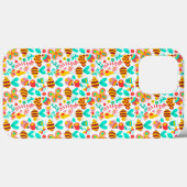 かわいい色とりどりの昆虫の模様 Case-Mate iPhoneケース (裏面 (横))