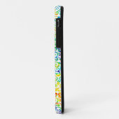 かわいい色とりどりの花のシームレスパターン Case-Mate iPhoneケース (裏面/左)