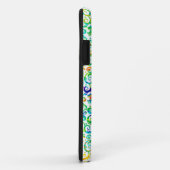 かわいい色とりどりの花のシームレスパターン Case-Mate iPhoneケース (裏面/右)