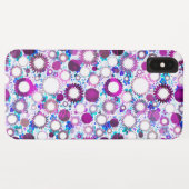 かわいい色とりどりの花太陽の模様 Case-Mate iPhoneケース (裏面(横))