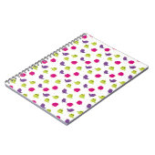 かわいい色とりどりの鳥 ノートブック (左側)