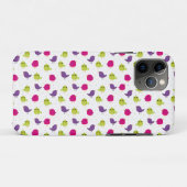 かわいい色とりどりの鳥 Case-Mate iPhoneケース (裏面(横))