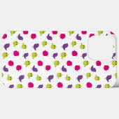 かわいい色とりどりの鳥 Case-Mate iPhoneケース (裏面 (横))