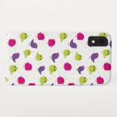 かわいい色とりどりの鳥 Case-Mate iPhoneケース (裏面(横))