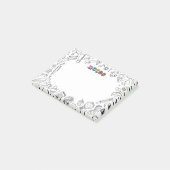 かわいい色ぬり付箋 ポストイット (アングル)