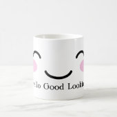 かわいい色の変化の感熱性モーフィングマグ モーフィングマグカップ (中央)