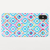かわいい色使いの抽象的なジグザグ模様 Case-Mate iPhoneケース (裏面(横))