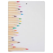 かわいい色鉛筆 学校に最適 クリップボード (裏面)