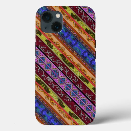 かわいい色鮮やかな手描き Case-Mate iPhoneケース (裏面)