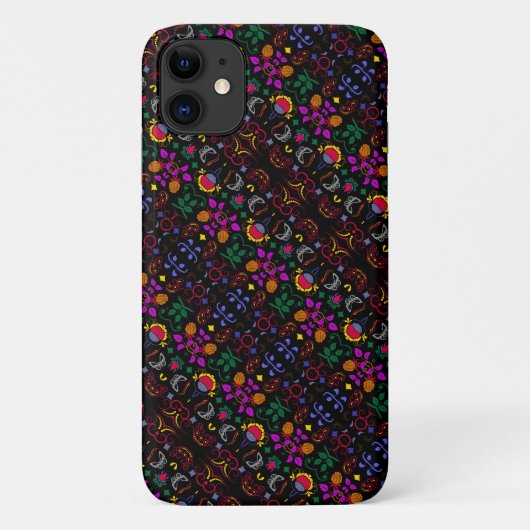 かわいい色鮮やかな花柄 Case-Mate iPhoneケース (裏面)