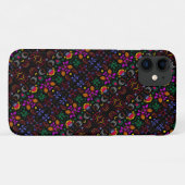 かわいい色鮮やかな花柄 Case-Mate iPhoneケース (裏面(横))