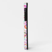 かわいい色鮮やかな花柄 Case-Mate iPhoneケース (裏面/左)