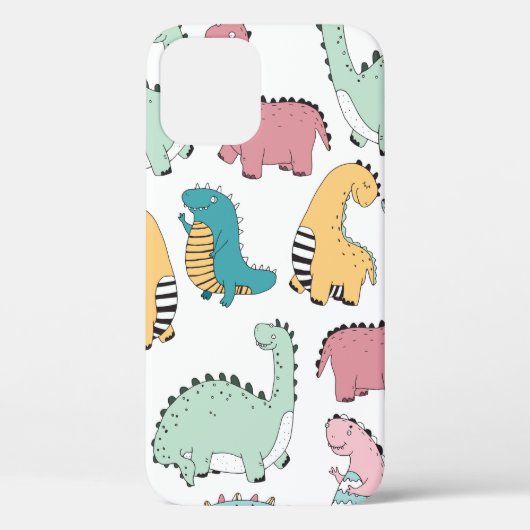 かわいい色、明るい、ピンク色、縫い目のない模様  Case-Mate iPhoneケース (裏面)