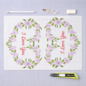 かわいい花が好きだよ  薄葉紙 (クラフト)