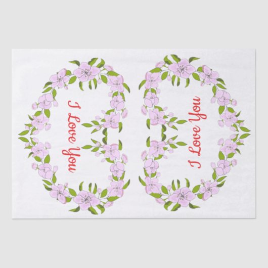 かわいい花が好きだよ  薄葉紙 (正面)