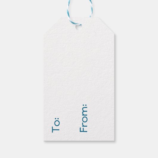 かわいい花とバニーイースターのパーティーの間 ギフトタグ (裏面)