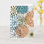 かわいい花のカード カード (黄色い花)