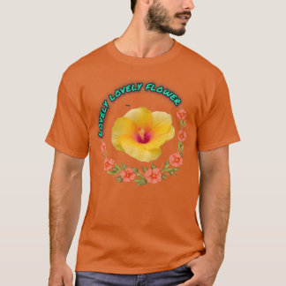 かわいい花のギフト Tシャツ