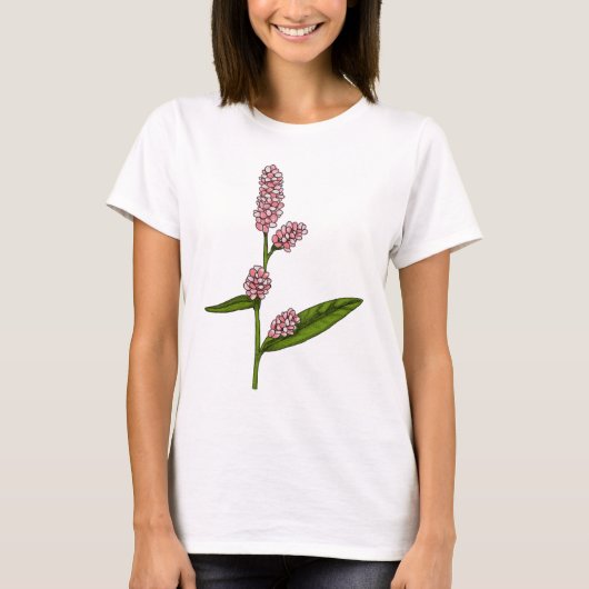 かわいい花のシャツ Tシャツ (正面)