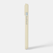 かわいい花のプリントが可愛いスマホケース iPhone 15ケース (左側面)