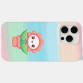 かわいい花のポットiPhone / iPadケース Case-Mate iPhoneケース (裏面 (横))