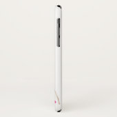 かわいい花のラマ Case-Mate iPhoneケース (裏面/左)