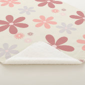 かわいい花の乙女の輝き シェルパブランケット (3/4)