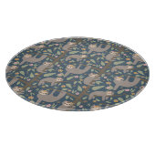 かわいい花の怠惰パターン カッティングボード (角)