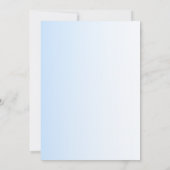 かわいい花の恐竜ママの卵のベビーシャワー 招待状 (裏面)