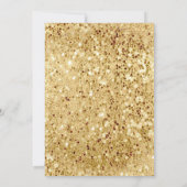 かわいい花の王子様ゾウのベビーシャワー 招待状 (裏面)