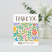 かわいい花の自然 テーマ ご購入ありがとうございます (スタンド正面)