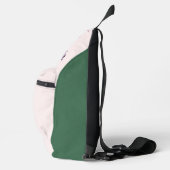 かわいい花の蝶ドードル名 スリングバッグ (右)