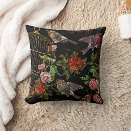 かわいい花の装飾的な目を引く クッション