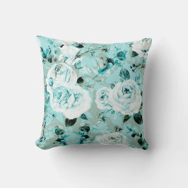 かわいい花の装飾的な目を引く クッション
