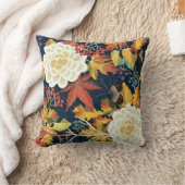 かわいい花の装飾的な目を引く クッション (ブランケット)