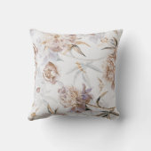 かわいい花の装飾的な目を引く クッション (裏面)