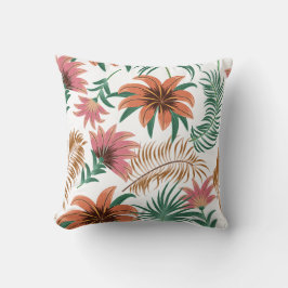 かわいい花の装飾的な目を引く クッション