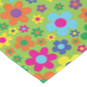 かわいい花の誕生日パーティー テーブルクロス (アングル)