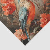 かわいい花の鳥好きティッシュペーパー 薄葉紙 (詳細)