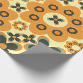 かわいい花びら模様10 ラッピングペーパー (角)