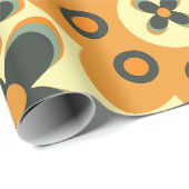 かわいい花びら模様10 ラッピングペーパー (ロールコーナー)