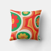 かわいい花クリスマスカスタム休暇ドッグフォト クッション (裏面)