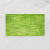 かわいい花デザインハウスクリーニングサービス 名刺 (裏面)